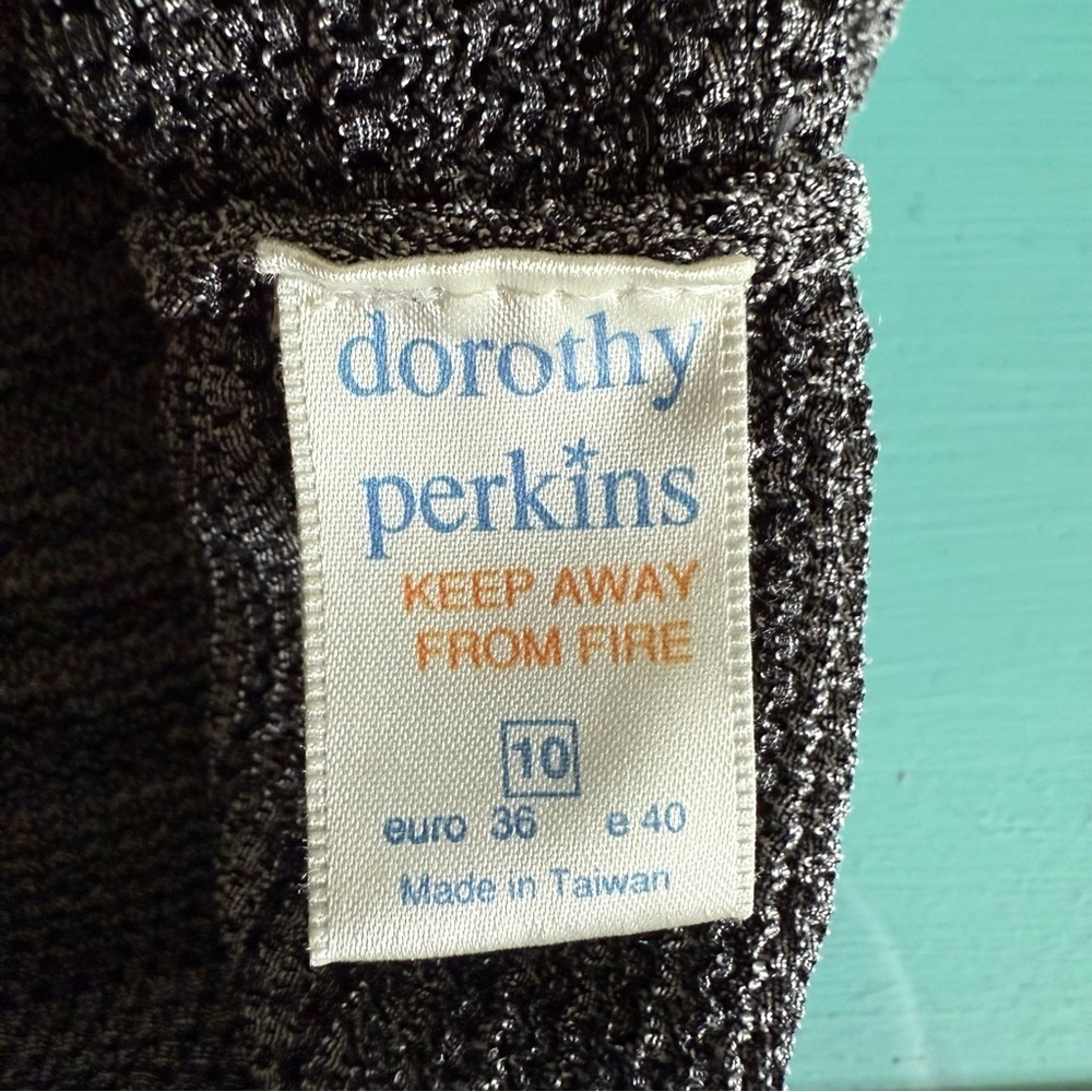 Dorothy Perkins Gray Ribbed Fitted Tank Top - Picture 5 of 10